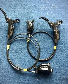 MAGURA MT2 油圧ディスクブレーキ 前後セット 未使用取り付けのみ美品 MAGURA MT2 油圧ディスクブレーキ 前後セット 未使用取り付けのみ美品