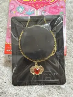 【セボンスターコラボ】ジュエルボックス　ゴールド　ハート　赤　コラボジュエリー