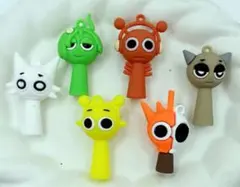 スプランキー キーホルダー　フィギュア　6個