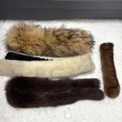 マフラー 白 ホワイト