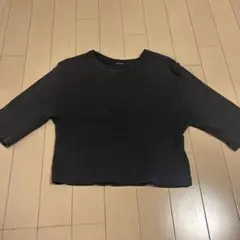 JEANASIS リブカットソー ブラックのサムネイル