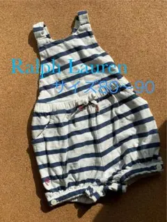 Ralph Lauren ラルフローレン　サロペット　ボーダー　ロンパース