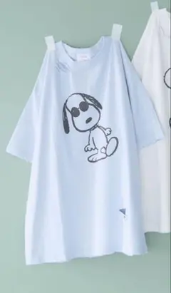 ローリーズファーム☆【SNOOPY】クラッシュTシャツのサムネイル