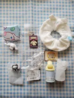 【おまけ付き】シナモロール 新品未使用 7点セット ガチャガチャ まとめ売り