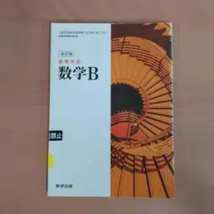 高等学校 数学B 改訂版 数研出版 検定済教科書 104 数研 数B/326