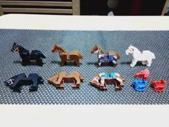 LEGO 馬と動物フィギュア　まとめ売り