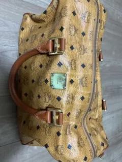 MCM 美品！ボストンバッグ　大容量 MCM ボストンバックブラウン大容量