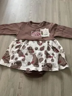 バースデイ チロルチョコ 牛柄ロンパース 新品未使用