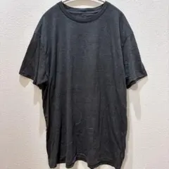 【定番】無地 クルーネック 半袖 Tシャツ チャコールグレー