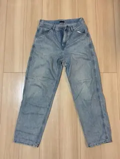 UNIQLO デニムパンツ ワイドフィットジーンズ　ライトブルー　28インチ