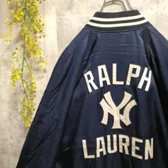 ポロラルフローレン ヤンキース　スタジャン　スカジャン　ジャケット　mlb