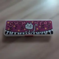 SWIMMER 猫デザイン 筆箱