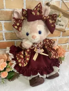 リーナベルＳ　茶系花柄　和着物ドレス6点コスチューム　ステラルーも出品中