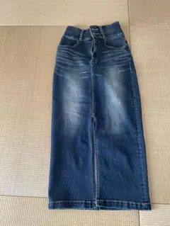 AZUL ダークデニム タイトスカート