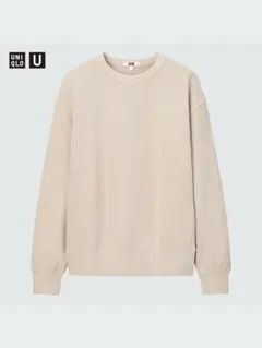 【新品タグ付き】uniqlo u ガーメントダイスウェットシャツ XSサイズ
