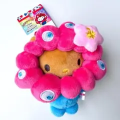 サンリオミャクミャク なりきりぬいぐるみ BC カラビナ 日焼け キティ