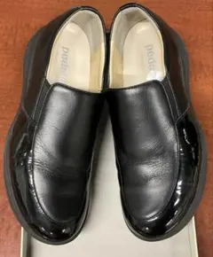 ペダラ　【23】レザー　エナメル　スリッポン　コンフォート　スニーカー　EE