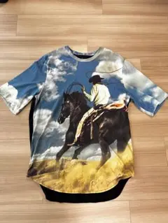 3.1 PHILLIP LIM カウボーイデジタルプリントTシャツ