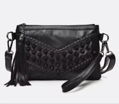 COACH Y2Kレザー ショルダーバッグ スタッズ ストラップなし - メルカリ