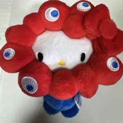 EXPO2025 ミャクミャクなりきりぬいぐるみ　カラビナ　ハローキティ