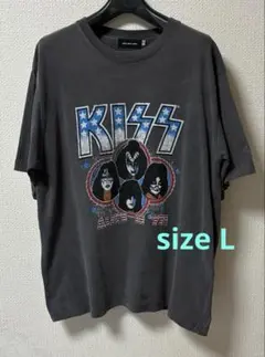 古着 GOOD ROCK SPEED KISS Tシャツ バックプリント有り L