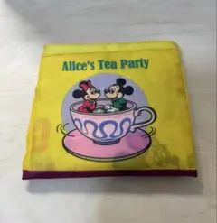 東京ディズニーリゾート エコバッグ アリスのティーパーティー　イエロー