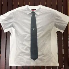 fti lil london 2008 ネクタイプリント Tシャツ S - メルカリ