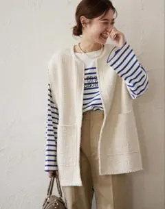 美品♡JOURNAL STANDARD relume ツイードベスト　ジレ