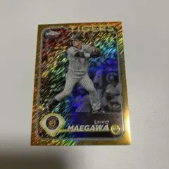 topps chrome NPB 2024 前川右京　50枚限定　カード