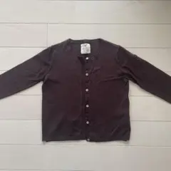 ZARA キッズ　カーディガンブラウン122 cm