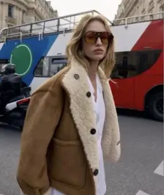 本日限定値下げ　 ZARA リバーシブルダブルフェイスジャケット