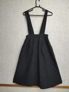 ブラック サロペット Mサイズ　スカート