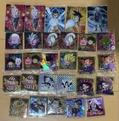 ドラゴンボール　ワンピース　シール　カード　まとめ売り