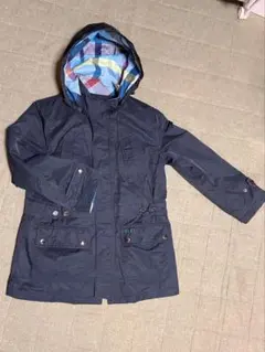 ネイビー ジャケット チェック裏地