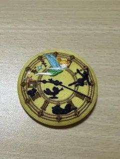 ディズニー刺繍缶バッジビスケット2