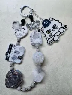 猫デザイン携帯ストラップ