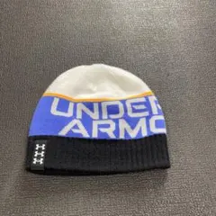Under Armour ニット帽 青白黒
