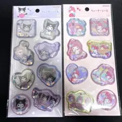 ウォーターシール クロミ マイメロ 2枚 ボンボンドロップシール