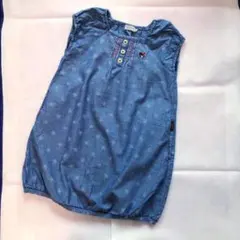 ミキハウス　ダブルビー　120 女の子　ワンピース　DOUBLE.B