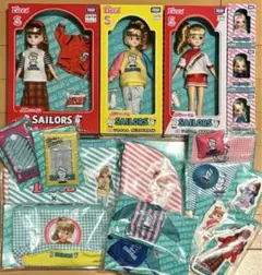 リカちゃんくじ 01 02 04ラストワン　セーラーズ 一番くじ 新品 まとめ