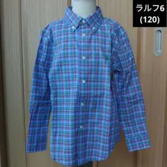 新品訳あり ラルフローレン チェック柄ボタンダウンシャツ