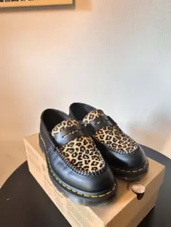 Dr. Martens ヒョウ柄 ローファー　最終値下げ Dr. Martens ヒョウ柄 ローファー 最終値下げ - メルカリ