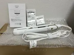 KINUJO W ホワイト ストレートヘアアイロン