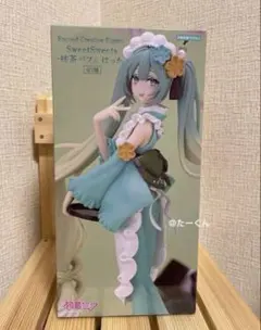 初音ミクSweetSweets 抹茶パフェ はっか　フィギュア