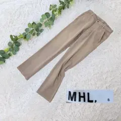 美品❗️MHL. コットンチノパン ベージュ マーガレットハウエル 日本製風