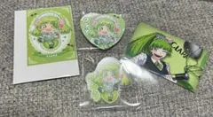 魔入りました！入間くん カミアニくじ ハート缶バッジ&ステッカー クララ 魔入間