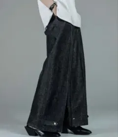 ADRER エクストラクオリティワイドフレアパンツ