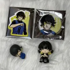 ブルーロック 蜂楽廻 ねむらせ隊 肩ズン 缶バッジ ステッカー