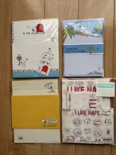 スヌーピー レターセットまとめ売り PEANUTS 使いかけ