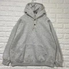 OLD GAP オールドギャップ プルオーバーパーカー ヘンリーネック 無地
